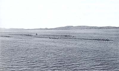 Trka juniorskih osmeraca u Zadarskom kanalu 1958.